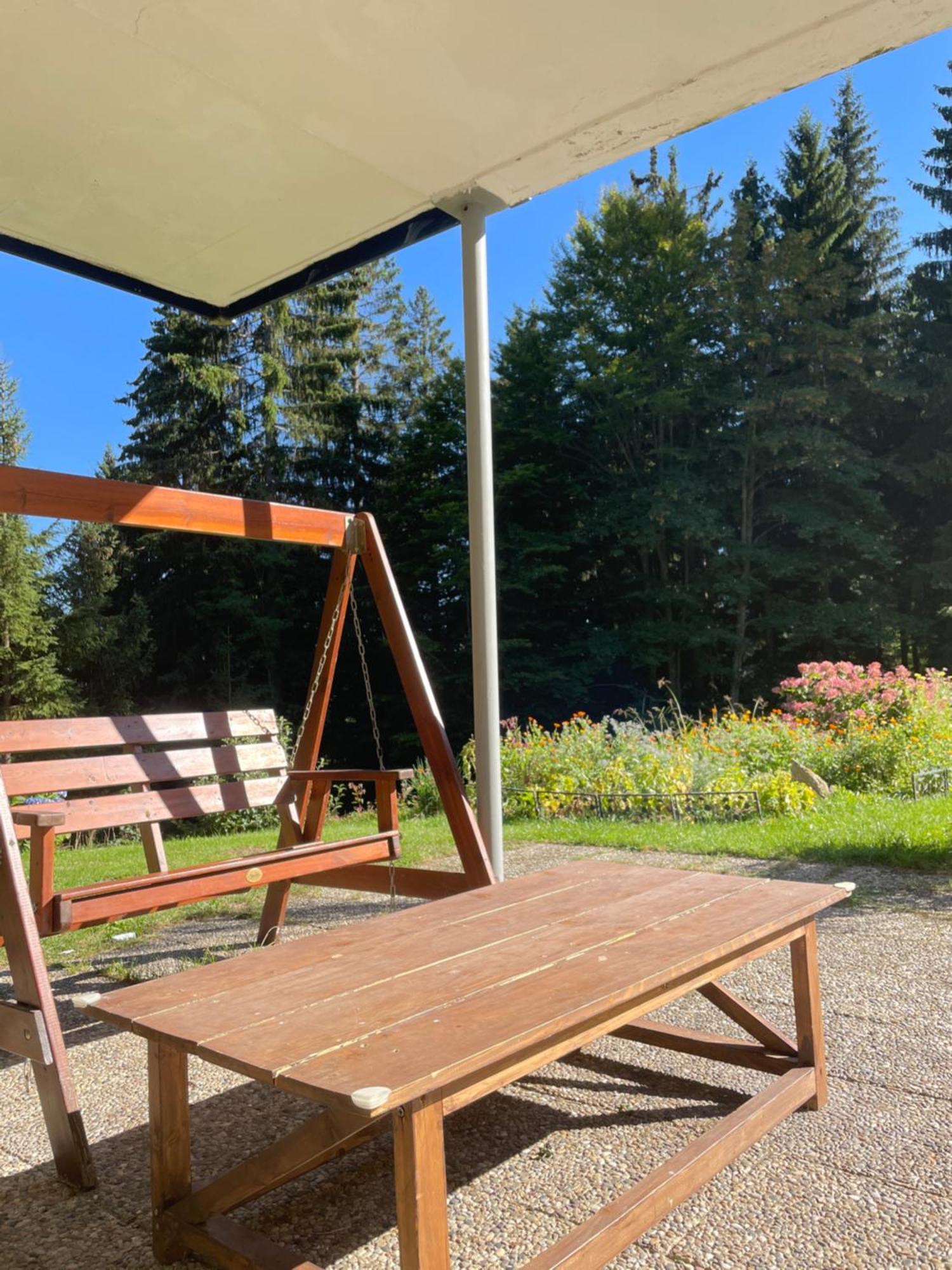 フィリップシュロイトHaus Waldblickアパートメント エクステリア 写真